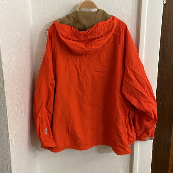 GORE-TEX INFINIUM Men's Loose Mountain Parka Jacket Size L In Orange/Brown - Picture 6 of 8